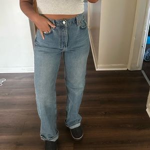 Reformation Wilder High Rise Wide Leg Jeans